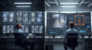 Real-time AI camera analytics dashboard